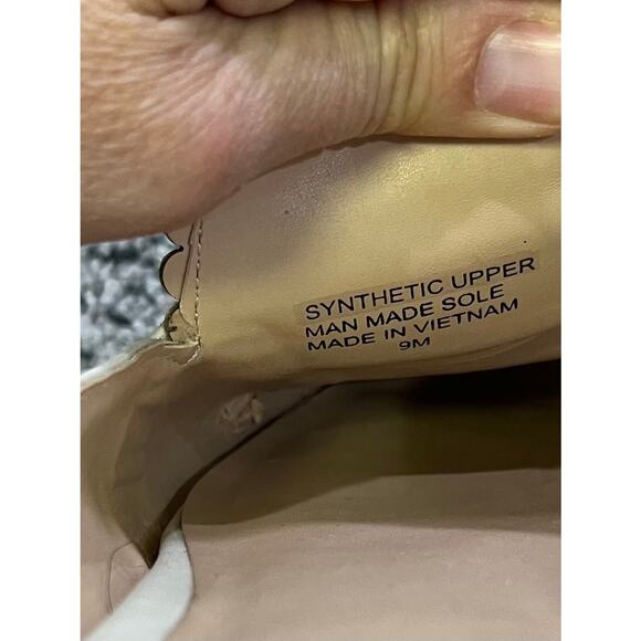 The Loft White Loafer Slip-Ons, Women’s 9, Cream Scalloped Edge, Workwear Office - Picture 7 of 8